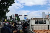 Durasi lampu merah di perempatan Samsat Kiaracondong, segera diatasi Dishub Kota Bandung dengan pendanaan dari Pemprov Jawa Barat. Foto: Dok. Istimewa.