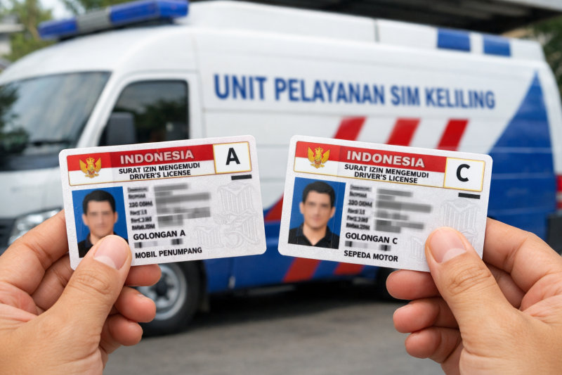 Layanan SIM Keliling Kabupaten Bandung pekan ini, 9-15 Februari 2026. Foto: Ilustrasi