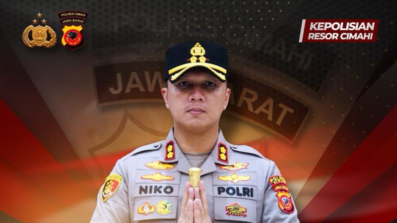 Kapolres Cimahi, AKBP Niko Nurullah adi Putra. Foto: polrescimahijabar.com
