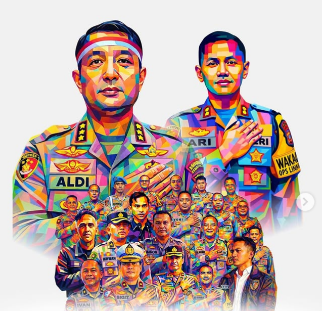 Kapolresta Bandung Kombes Aldi Subartono siapkan bantuan untuk didistribusikan bagi korban bencana longsor Cisarua, Rabu (28/1/2026). Foto: SC (WPAP) Instagram 