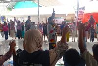 Anak-anak korban terdampak longsor Cisarua mengikuti trauma healing, Selasa (27/1/2026). Foto: Tim Liputan Kabar Pajajaran