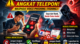 Serangan Siber Lewat Telepon Marak, Jangan Sembarangan Menjawab Panggilan (Ilustrasi AI)
