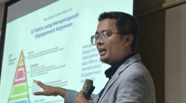 Jaka Arya Sakti, Praktisi Talents Mapping Organisasi, menekankan pentingnya pengenalan bakat sebagai dasar pengembangan individu dan organisasi. Foto: Istimewa