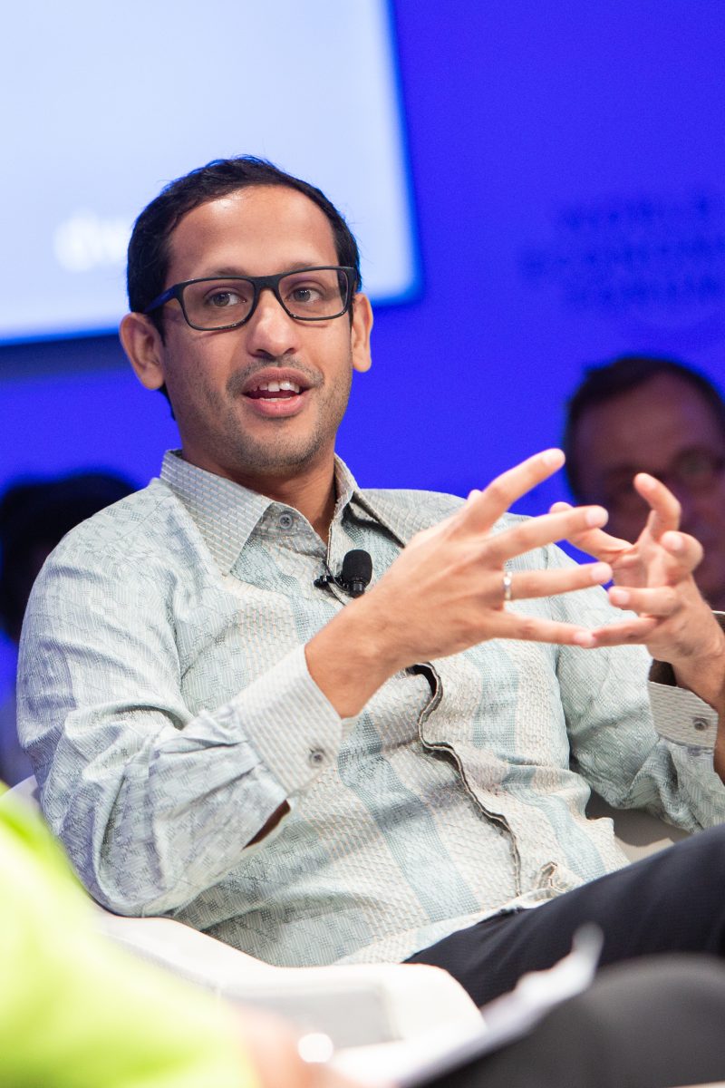 Foto Nadiem Makarim
Copyright by World Economic Forum / Sikarin Thanachaiary /Wikipedia