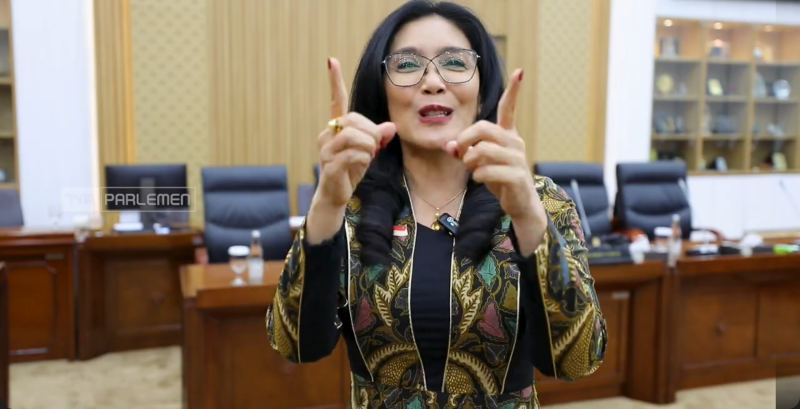 Rieke Diah Pitaloka, Foto : Sc TVR Parlemen