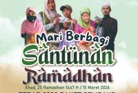 Flyer Santunan Ramadhan Yayasan Kartijah Firdaus