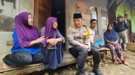 Kapolresta Bandung Kombes Pol Aldi Subartono terjun langsung mengecek kesiapan salah satu sasaran program tersebut di Kampung Pasirsari Lebak, Desa Patrolsari, Kecamatan Arjasari, Kabupaten Bandung, Senin (23/2/2026). Foto: tribratanews.jabar.polri.go.id