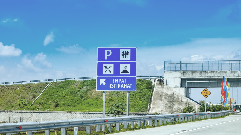 Ilustrasi Sign Rest Area (Foto Google)