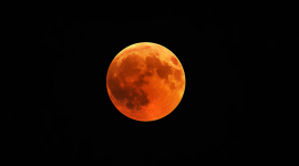 Ilustrasi Gerhana Bulan (Freepik)