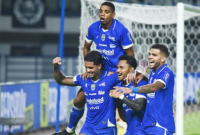 Team Persib Bandung sedang berlaga, Foto : Persib.co.id