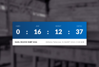 Tangkapan layar laman resmi countdown pengumuman SNBP 2026 (Tangkapan layar oleh kabarpajajaran.com/chq)

