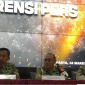 Mabes TNI menyampaikan keterangan terkait dengan peristiwa penyiraman air keras terhadap Wakil Koordinator KontraS Andrie Yunus pada Rabu (18/3). (Sahrul Yunizar/JawaPos.com)
