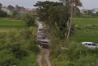 Pemudik arus balik Lebaran viral nyasar ke sawah usai ikuti Google Maps (Dok Istimewa)