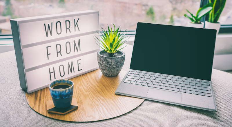 Ilustrasi Work From Home (WFH), Google