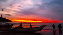 Sunset Pantai Pangandaran, Dok Istimewa