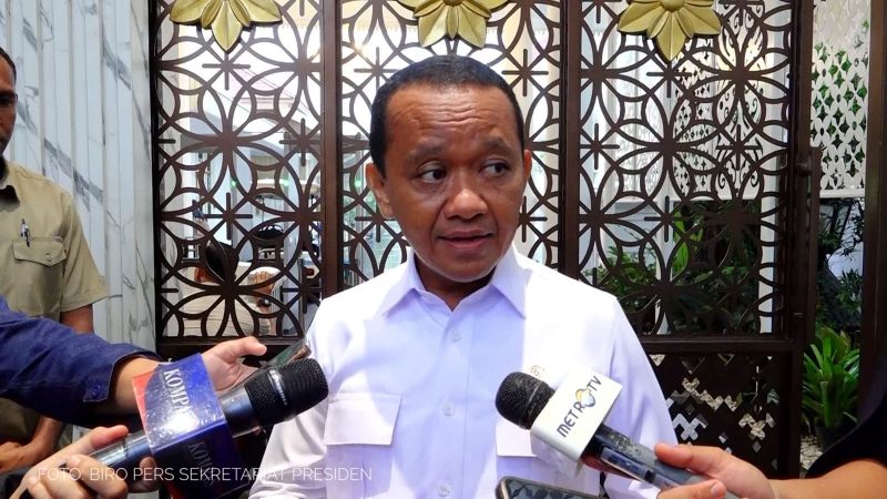 Menteri ESDM Bahlil Lahadalia (Foto Biro Pers Sekretariat Presiden)