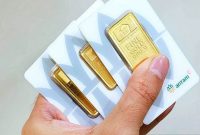 Antam menyediakan emas batangan mulai 0,5 gram hingga 1 kilogram. (Dok Istimewa)