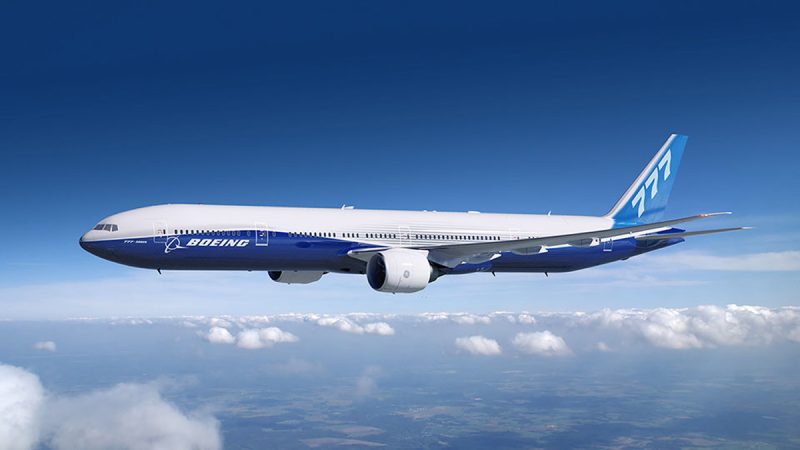 Ilustrasi Pesawat Boeing 777-300ER (Foto Boeing)