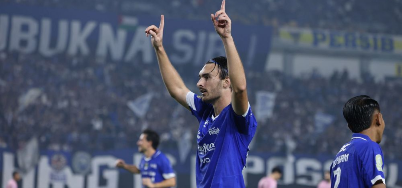 Pemain Persib Bandung Andrew Jung (Dok Persib)