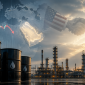 Harga minyak dunia tercatat turun tipis ke kisaran US$98 per barel seiring harapan pasar terhadap potensi perdamaian antara Amerika Serikat dan Iran. Ilustrasi: AI Generated Content