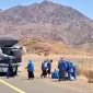 Bus jemaah haji Indonesia alami kecelakaan di Jabal Magnet, Madinah, 10 korban luka, tanpa korban jiwa.
