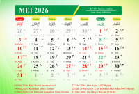 Jadwal Idul Adha 2026 Menurut Kalender Hijriyah Kemenag 2026.(Tangkap layar Kalender Hijriyah Kemenag 2026)
