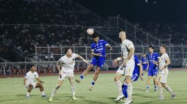 Persib Bandung sukses melakukan comeback dramatis dan mengalahkan Bhayangkara FC dengan skor 4-2 dalam lanjutan Super League 2025/2026, Kamis (30/4/2026) malam. Foto: persib.co.id