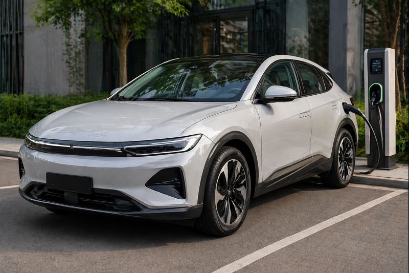 Ilustrasi Mobil Listrik (Chatgpt)