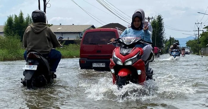 Ilustrasi Banjir Sapan, Kabupaten Bandung (Dok Ist)