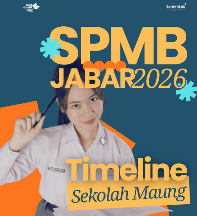 Peluncuran SPMB SMA dan SMK Jawa Barat 2026 digelar di Stadion Arcamanik, Kota Bandung, Senin (18/5/2026). Program Sekolah Maung tahun ini membuka tiga jalur penerimaan tanpa sistem zonasi. Foto: jabarprov.go.id