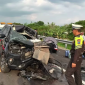 Mobil Anggota DPR Gus Hilman kecelakaan di tol Probolinggo, Sabtu (23/5/2026). Dua orang tewas. (ANTARA/HO-Satlantas Probolinggo Kota)(ANTARA/HO-Satlantas Probolinggo Kota)