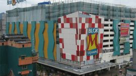 Ilustrasi Blok M Square