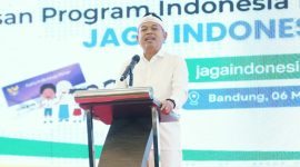 Gubernur Jawa Barat Dedi Mulyadi menghadiri kegiatan pengawasan Program Indonesia Pintar (PIP) di Bandung, Rabu (6/5/2026). Pemerintah memperkuat pengawasan bantuan pendidikan melalui platform digital Jaga Indonesia Pintar. Foto: Humas Jabar