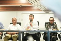Wakil Gubernur Jawa Barat Erwan Setiawan menghadiri validasi data Anugerah Adinata Syariah 2026 di Masjid Raya Al-Jabbar, Kota Bandung, Kamis (21/5/2026). Jawa Barat optimistis mempertahankan gelar juara umum ekonomi syariah nasional. Foto: Humas Jabar