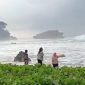 Lokasi kejadian wisatawan asal Garut yang terseret ombak ganas di Pantai Madasari, Kecamatan Cimerak, Kabupaten Pangandaran, Jawa Barat, Jumat (15/5/2026). Foto: Istimewa