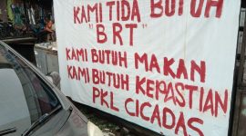 Rencana penataan kawasan Cicadas untuk mendukung proyek Bus Rapid Transit (BRT) Kota Bandung memasuki babak baru. (KOMPAS.COM/PUTRA PRIMA PERDANA)