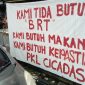 Rencana penataan kawasan Cicadas untuk mendukung proyek Bus Rapid Transit (BRT) Kota Bandung memasuki babak baru. (KOMPAS.COM/PUTRA PRIMA PERDANA)