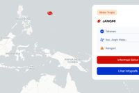 Tangkapan Layar BMKG