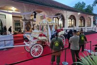 Kereta Kencana Untuk Mengikuti Karnaval Mahkota binokasih (Foto Kabar Pajajaran)