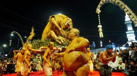 parade seni dan budaya yang menampilkan berbagai kesenian tradisional dari 27 kabupaten/kota di Jawa Barat. (Foto Humas Jabar)
