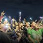 Tingginya antusiasme masyarakat terlihat dari padatnya area acara sejak sore hari. Panitia bahkan mencatat jumlah pengunjung mencapai sekitar 15 ribu orang selama festival berlangsung. (Foto Istimewa)