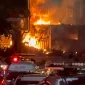 Sekelompok Pendemo Ricuh di Dago Cikapayang, Bakar Pos Polisi, (dok. istimewa)