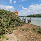 Pengangkatan Eceng Gondok di Waduk Saguling (Foto Jabarprov)