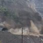 Bencana tanah longsor menerjang area proyek PLTA Upper Cisokan, Kabupaten Bandung Barat (KBB), Jawa Barat, Jumat (1/5/2026).(Dok. Video viral rekaman longsor di PLTA Cisokan.)