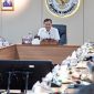 Ketua DEN Luhut Binsar Pandjaitan bertemu dengan jajaran pimpinan Otoritas Jasa Keuangan di tengah tekanan terhadap pasar modal dan keuangan domestik. (Tangkapan layar Instagram @luhut.pandjaitan).
