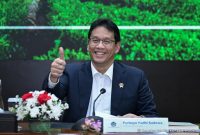 Menteri Keuangan RI, Purbaya Yudhi Sadewa meminta pelaku usaha sawit untuk mematuhi aturan pajak. Sumber foto : Kementerian Keuangan RI 
