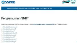 Tangkapan Layar SNBT