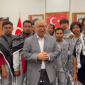 9 WNI yang sempat ditahan Israel, kini berada di Istanbul Turkiye, Kamis (21/5/2026) waktu setempat. (Tangkapan Layar Akun Instagram Menlu RI Sugiono)