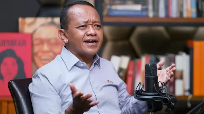 Menteri Energi dan Sumber Daya Mineral (ESDM) Bahlil Lahadalia (Youtube Total Politik)