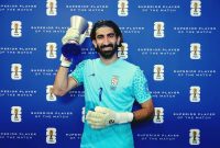 Penjaga gawang Iran, Alireza Beiranvand, melakukan banyak penyelamatan kursial saat menghadapi serangan Belgia pada pertandingan Grup G Piala Dunia FIFA 2026 di Los Angeles, Amerika Serikat, Minggu (21/6/2026). Beiranvand tampil gemilang dan membantu Iran menahan Belgia dengan skor 0-0. (Foto: Soccer News With General)